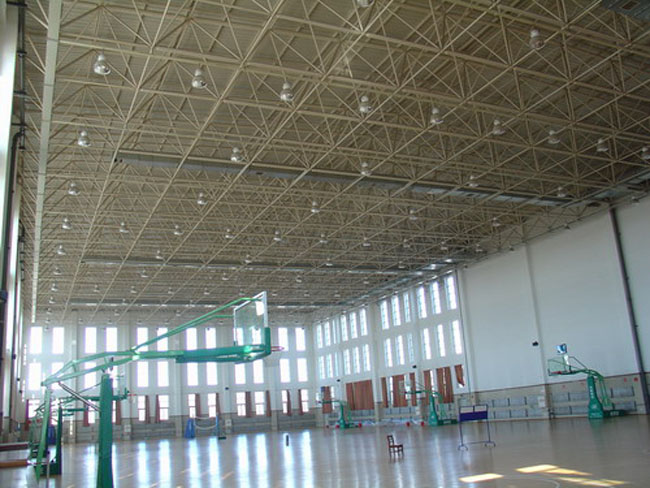 西藏篮球馆网架案例